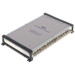 Multiswitch 9 input 32 output terminal TV SAT DVB-T2 isyarat prekoreksi pembahagi TELMOR TT-9/32-FT