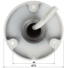IP kamera 4Mpx AcuSense Smart Hybrid Light IR LED 40m WDR mikrofon IP67 vanjska cijevna Hikvision DS-2CD2043G2-LI2U(2.8MM)
