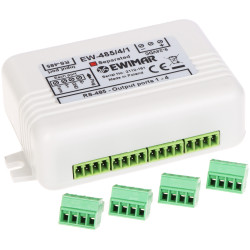 RS-485 Bus Distributor Optical Separator 1 to 4 Outputs Active Signal Amplifier EWIMAR EW-485/4/1/SO