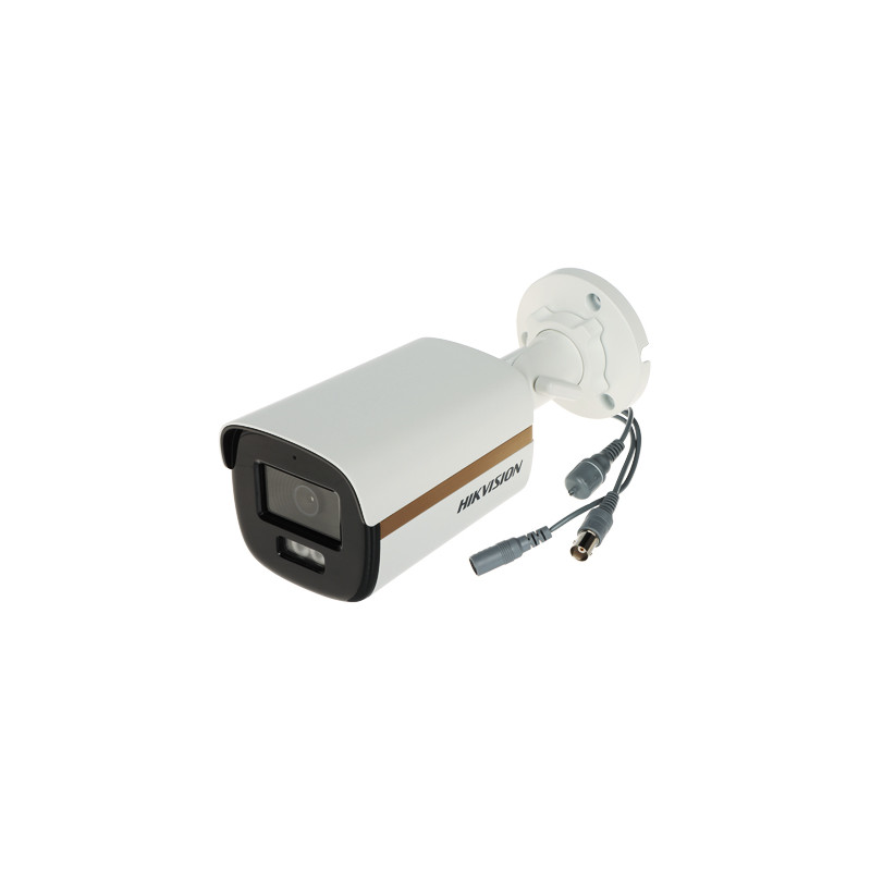 AHD HD-CVI HD-TVI PAL 스마트 하이브리드 라이트 ColorVu 1080p 카메라 Hikvision DS-2CE12DF3T-LFS(2.8MM)