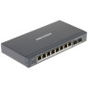 8-портов PoE суич с 2 SFP порта за IP CCTV системи за видеонаблюдение Hikvision DS-3E1510P-SI