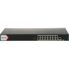 16포트 10/100/1000 Mbps PoE 스위치 SFP 포트 및 관리 기능 포함 Hikvision DS-3E1518P-EI(V2)