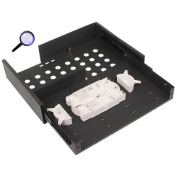 19英寸2U机架式光纤配线架 48芯 Ultimode MT-548