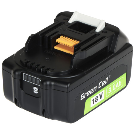 Bateri alat kuasa 18V 3Ah Li-Ion pengganti Makita LXT Green Cell PTMA18V3-GC