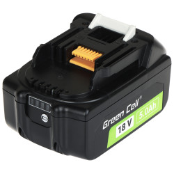 Acumulator pentru scule electrice 18V 5Ah Li-Ion înlocuitor Makita LXT Green Cell PTMA18V5-GC