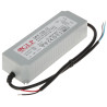 Hermetische voeding IP67 12V 10A 120W voor LED IR Schakelende gestabiliseerde externe montage GLP 12V/10A/GPV