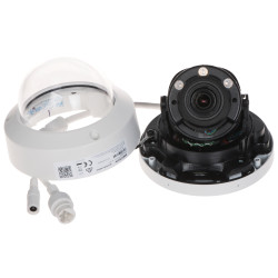 מצלמת IP חסינת ונדליזם Smart Hybrid Light 4MPx מוטוזום IR LED PoE IK08 IP67 Hikvision DS-2CD1743G2-LIZU(2.8-12MM)