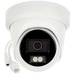 Smart Hybrid Light AcuSense IPカメラ 400万画素 2.8mm WDR IR LED オーディオ SD PoE IP67 Hikvision DS-2CD2343G2-LI2U(2.8MM)