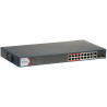16포트 PoE 스마트 관리형 네트워크 스위치 2x 콤보 SFP 기가비트 19인치 랙 Hikvision DS-3E1318P-EI(B)