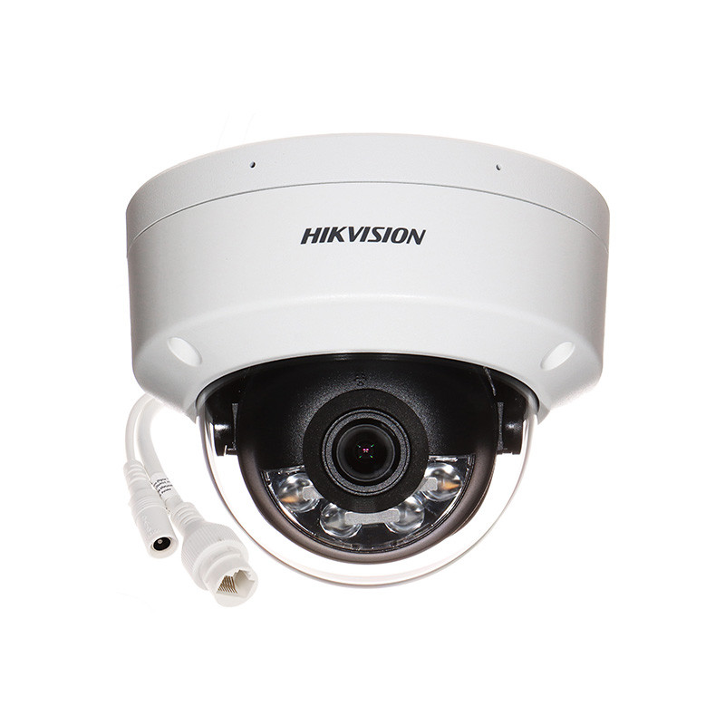 Vandalresistent IP-kamera 4 Mpx Smart Hybrid Light AcuSense Hikvision DS-2CD2143G2-LI(2.8MM)