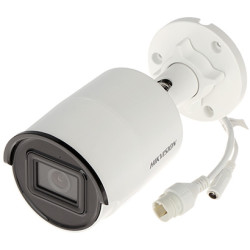 4 Mpx AcuSense Darkfighter PoE IR 40m IP Camera with Microphone SD IP67 Bullet IVS Hikvision DS-2CD2046G2-IU(2.8MM)(C)