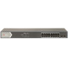 16-Port Gigabit PoE+ Smart Managed Switch with 2 SFP Uplinks 19-inch Rack 225W Hikvision DS-3E1518P-SI