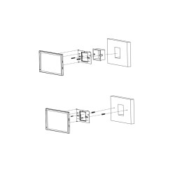 IP Wi-Fi 4-Wire 10.1 inch Android 14 IPS touchscreen Smart Home binnenpost DAHUA SCP3044A-BZ