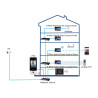 Painel interno IP Wi-Fi 4-Wire 10.1 polegadas Android 14 IPS touch Intercom Smart Home DAHUA SCP3044A-BZ