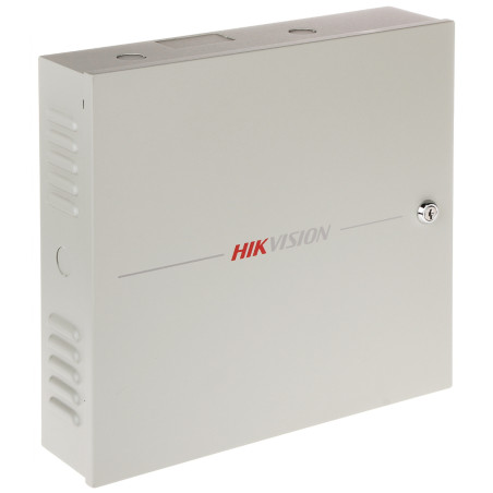 4-door network access controller IP Ethernet OSDP Wiegand metal housing with backup power supply Hikvision DS-K2604T