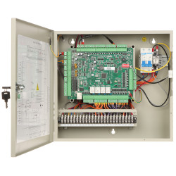 4门网络门禁控制器 IP以太网 OSDP Wiegand 金属外壳 缓冲电源 Hikvision DS-K2604T