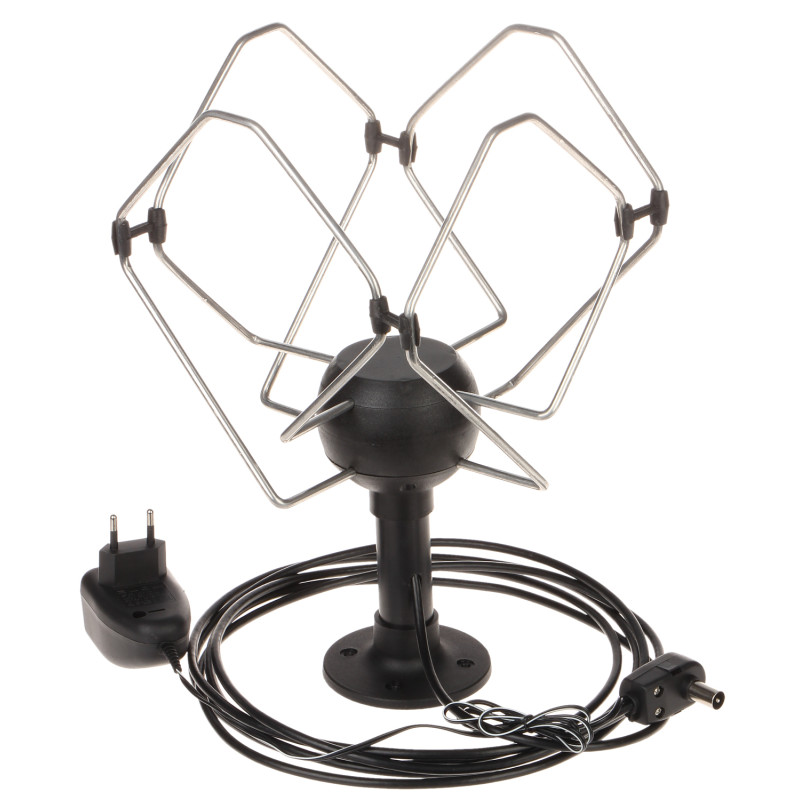 全方位TV FM広帯域アンテナ 車載 ヨット キャンピングカー用 360度 DVB-T2 アクティブ屋外型 Wiedyska KORONA