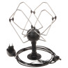 全方位TV FM広帯域アンテナ 車載 ヨット キャンピングカー用 360度 DVB-T2 アクティブ屋外型 Wiedyska KORONA
