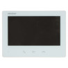 HD 2 laidų vaizdo domofono komplektas 7 colių LCD Wi-Fi RFID IP65 IK08 2 monitoriai baltas-sidabrinis Hikvision DS-KIS705EY/2MON