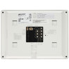 HD 2 laidų vaizdo domofono komplektas 7 colių LCD Wi-Fi RFID IP65 IK08 2 monitoriai baltas-sidabrinis Hikvision DS-KIS705EY/2MON