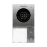 HD 2 laidų vaizdo domofono komplektas 7 colių LCD Wi-Fi RFID IP65 IK08 2 monitoriai baltas-sidabrinis Hikvision DS-KIS705EY/2MON