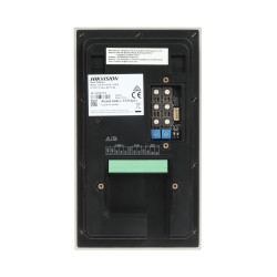 7英寸LCD Wi-Fi RFID IP65 IK08高清双线可视对讲套装含2个显示屏白银色 Hikvision DS-KIS705EY/2MONITORS