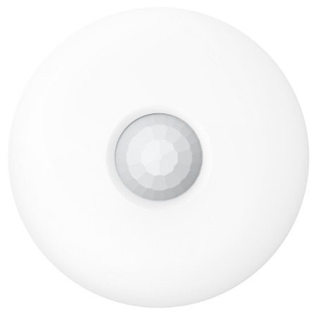 เครื่องตรวจจับความเคลื่อนไหวแบบคู่ PIR และไมโครเวฟ ติดเพดาน 360 องศา ระยะ 12 เมตร สำหรับระบบสัญญาณกันขโมยแบบมีสาย Hikvision DS-P