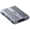 קורא כרטיסי זיכרון CFexpress Type B SD microSD USB-C 10Gbps Hub אלומיניום UNITEK R1022C01