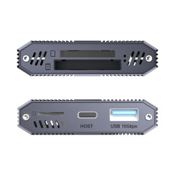 CFexpress Type B SD microSD USB-C 10Gbps Aluminum Hub Memory Card Reader UNITEK R1022C01