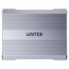 Αναγνώστης καρτών μνήμης CFexpress Type B SD microSD USB-C 10Gbps Hub Αλουμινίου UNITEK R1022C01