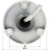 4MP IP kamera AcuSense Smart Hybrid Light ColorVu WDR 120dB IP67 IR LED 40m SD 512GB PoE Hikvision DS-2CD2043G2-LI(4MM)