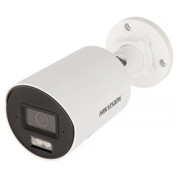 4K UHD 8Mpx AcuSense DarkFighter IP 摄像机 40m 红外 2.8mm 镜头 IP67 PoE SD 卡槽 音频麦克风 Hikvision DS-2CD2086G2H-IU(2.8MM)(EF)/PL