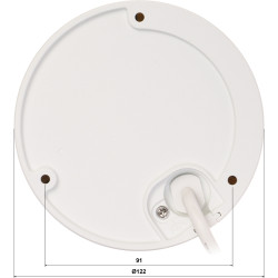 מצלמת IP 4Mpx Smart Hybrid Light AcuSense חסינת ונדליזם IK10 IP67 IR LED אודיו מיקרופון SD Hikvision DS-2CD2143G2-LIS2U(2.8MM)