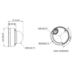 4Mpx スマートハイブリッドライト AcuSense 耐衝撃 IPカメラ IK10 IP67 IR LED オーディオ マイク SD Hikvision DS-2CD2143G2-LIS2U(2.8MM)