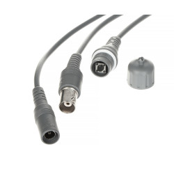 Câmara Híbrida 3K Smart Hybrid Light ColorVu Microfone Áudio IP67 Exterior BNC CCTV 4em1 Cor Noturna Hikvision DS-2CE16K0T-LPFS(