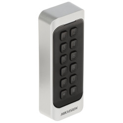 Mifare 13.56MHz RFID Proximity Reader with Keypad IP65 RS-485 Wiegand OSDP Outdoor Access Control Hikvision DS-K1107AMK