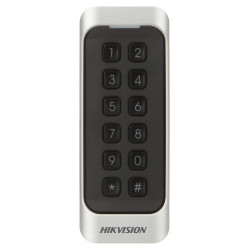 Mifare 13.56MHz RFID Proximity Reader with Keypad IP65 RS-485 Wiegand OSDP Outdoor Access Control Hikvision DS-K1107AMK