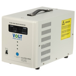 UPS szünetmentes tápegység tiszta szinusz AVR 1250W 2000VA központi fűtés kazánhoz szerverhez szolár szivattyúkhoz 20A töltő VOL