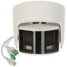 מצלמת IP 4 Mpx 2x2.8mm ColorVu עם תאורת LED והרתעה פעילה Hikvision DS-2CD2347G2P-LSU/SL(2.8MM)(C)