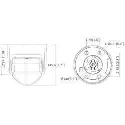LED照明とアクティブ抑止機能を備えた4Mpx 2x2.8mm ColorVu IPカメラ Hikvision DS-2CD2347G2P-LSU/SL(2.8MM)(C)