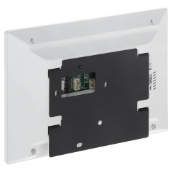 Monitor de Painel Interno de Vídeo Porteiro IP Wi-Fi 7 polegadas Tátil LCD PoE Slot SD Alarme Branco Hikvision DS-KH6320-WTE1-W