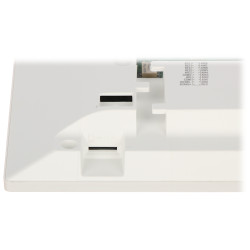 จอภาพภายในอาคารสำหรับวิดีโออินเตอร์คอม IP Wi-Fi 7 นิ้ว ระบบสัมผัส LCD PoE รองรับ SD การ์ด สัญญาณเตือน สีขาว Hikvision DS-KH6320-
