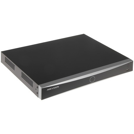 8 kanalų IP įrašymo įrenginys 8x PoE AcuSense 4K H.265+ išmanioji vaizdo analizė NVR Hikvision DS-7608NXI-I2/8P/S(E)/PL