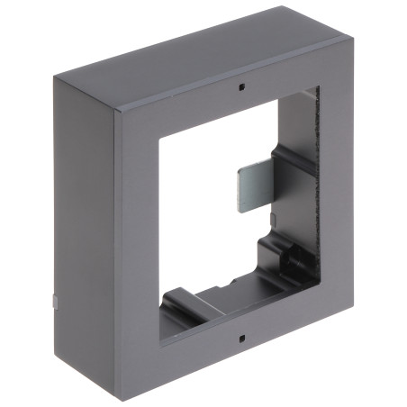 Carcasă aplicată pentru videointerfon modular 1-modul aluminiu grafit IP65 montaj exterior Hikvision DS-KD-ACW1