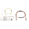 Opbouwbehuizing voor modulaire video-intercom 1-module aluminium grafiet IP65 buitenmontage Hikvision DS-KD-ACW1