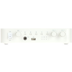 2 zónás 60W-os keverőerősítő Bluetooth USB 100V 4-8 Ohm PA hangosításhoz Hikvision DS-QAE0A60G1-VB