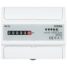 Compteur d'énergie électrique triphasé analogique pour rail DIN 3x230V/400V 100A kWh Virone EM-10