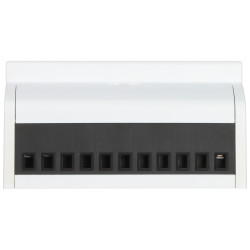 Three-Phase Analogue Electricity Meter DIN Rail Power Consumption Indicator 3x230V/400V 100A kWh Virone EM-10