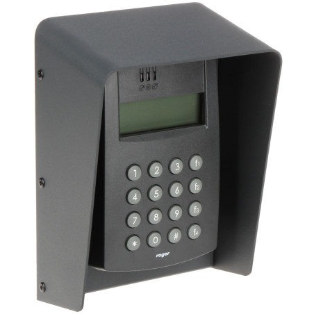 Nabijheidslezer met toetsenbord voor RACS 5 toegangscontrolesystemen ROGER MCT68ME-IO-O