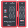 HDMI and mini HDMI cable tester, wire diagnostics, continuity checking, fault locator UNI-T UT-681-HDMI